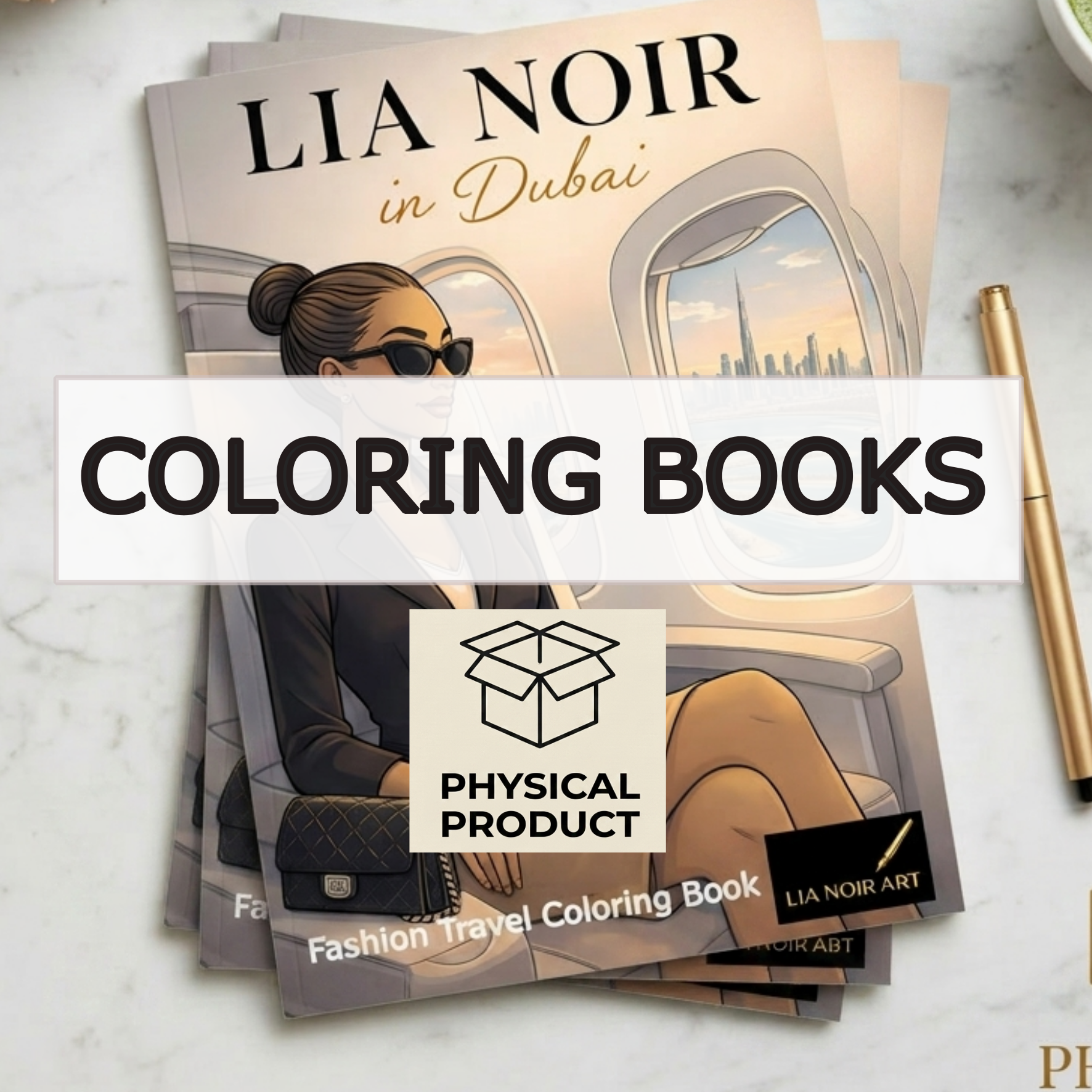 Coloring Books Lia Noir in Dubai