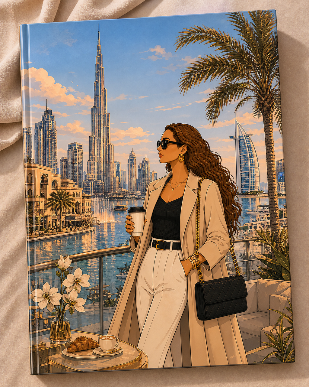 Coloring Book - Lia Noir in Dubai
