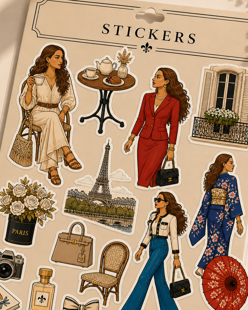 Sticker sheet - LiaNoir