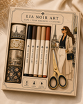 Lia Noir Art Coloring Kit