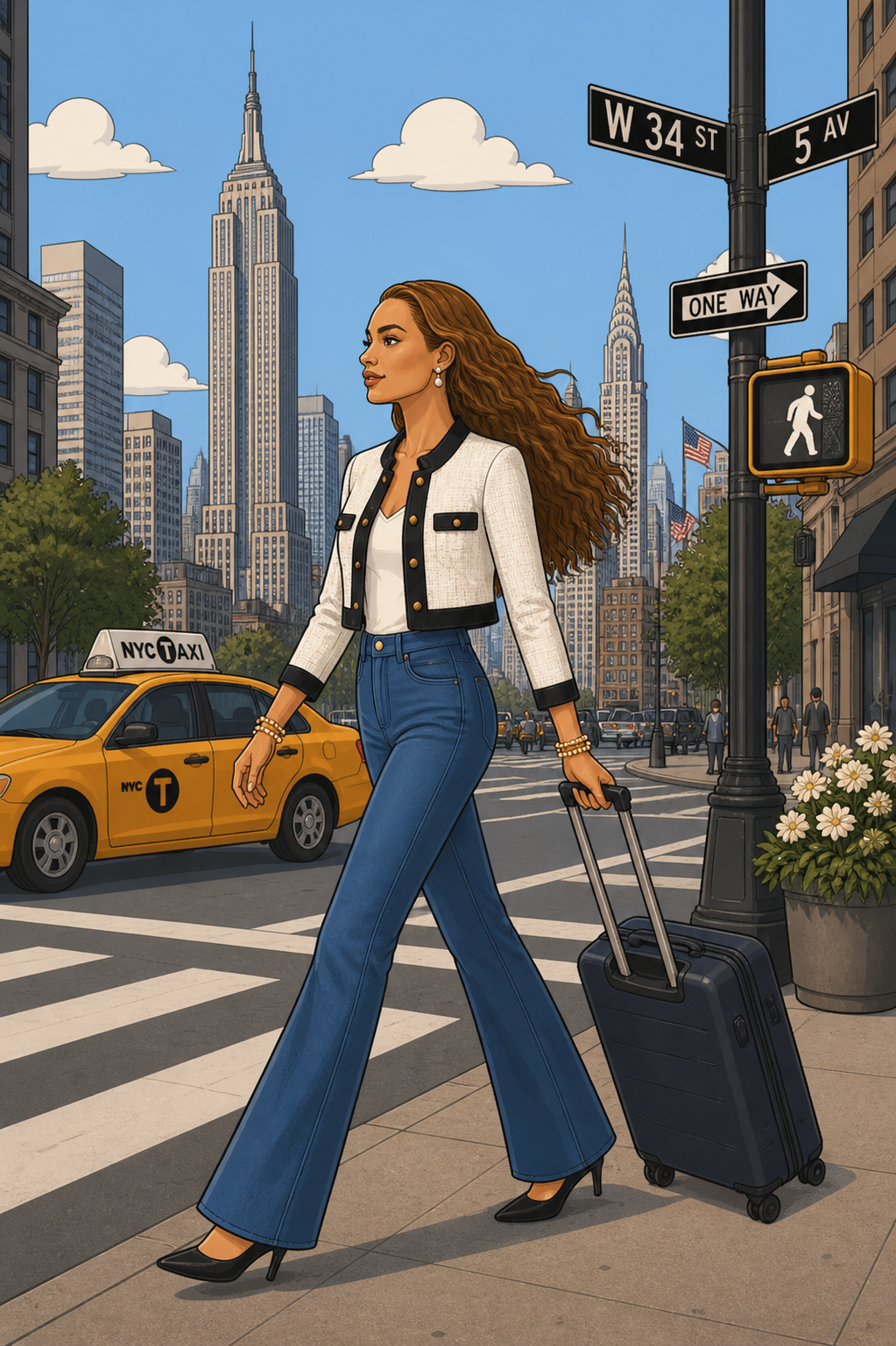 Coloring Book - Lia Noir in New York