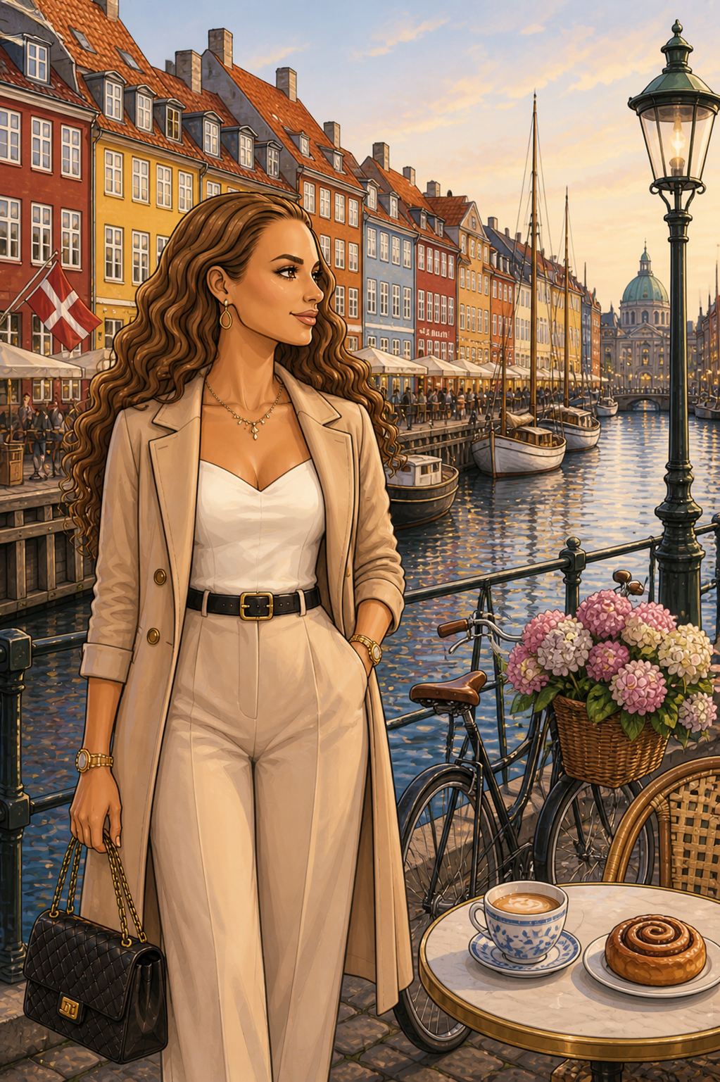 Coloring Book - Lia Noir in Copenhagen