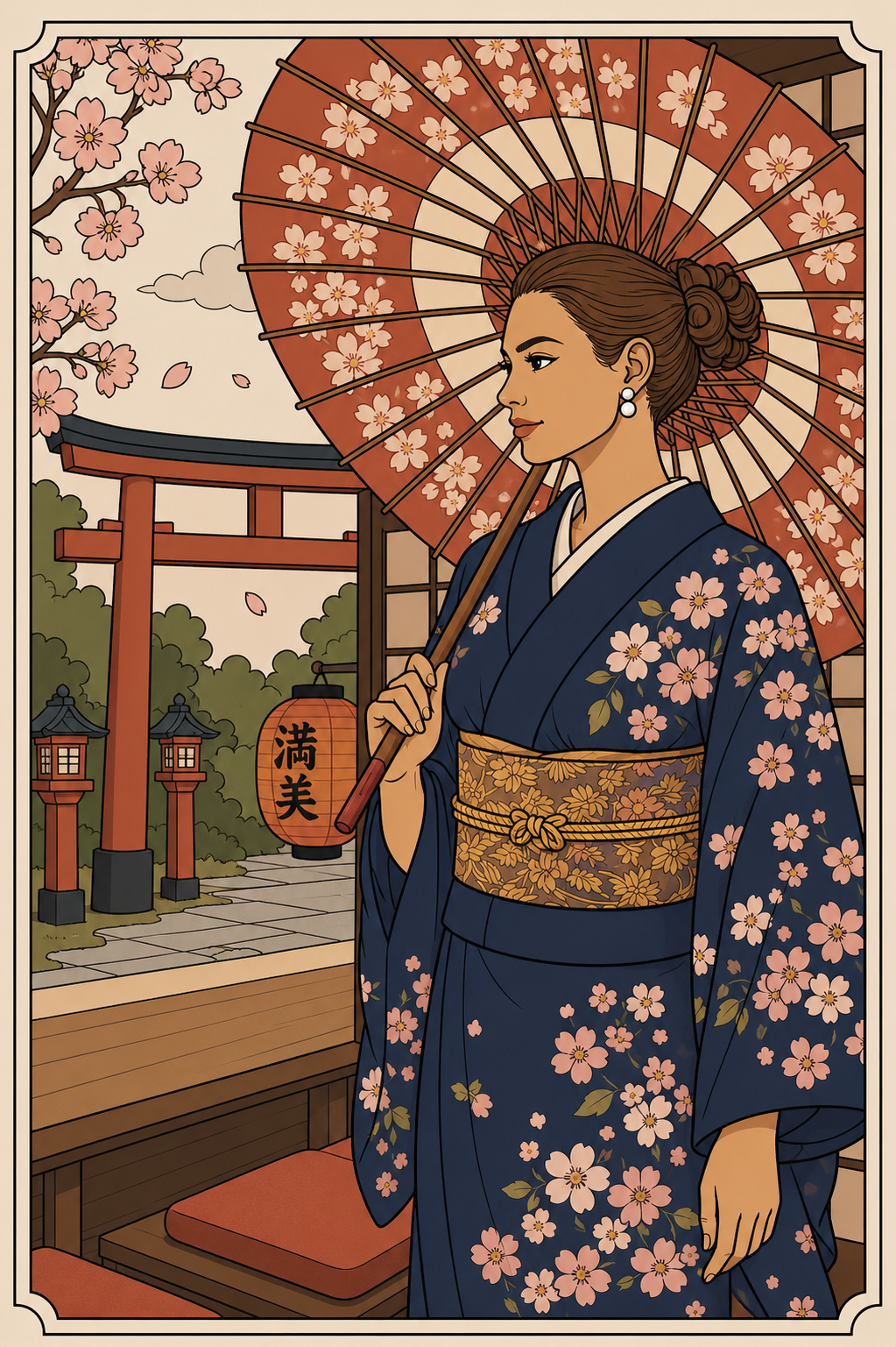 Coloring Book - Lia Noir in Tokyo