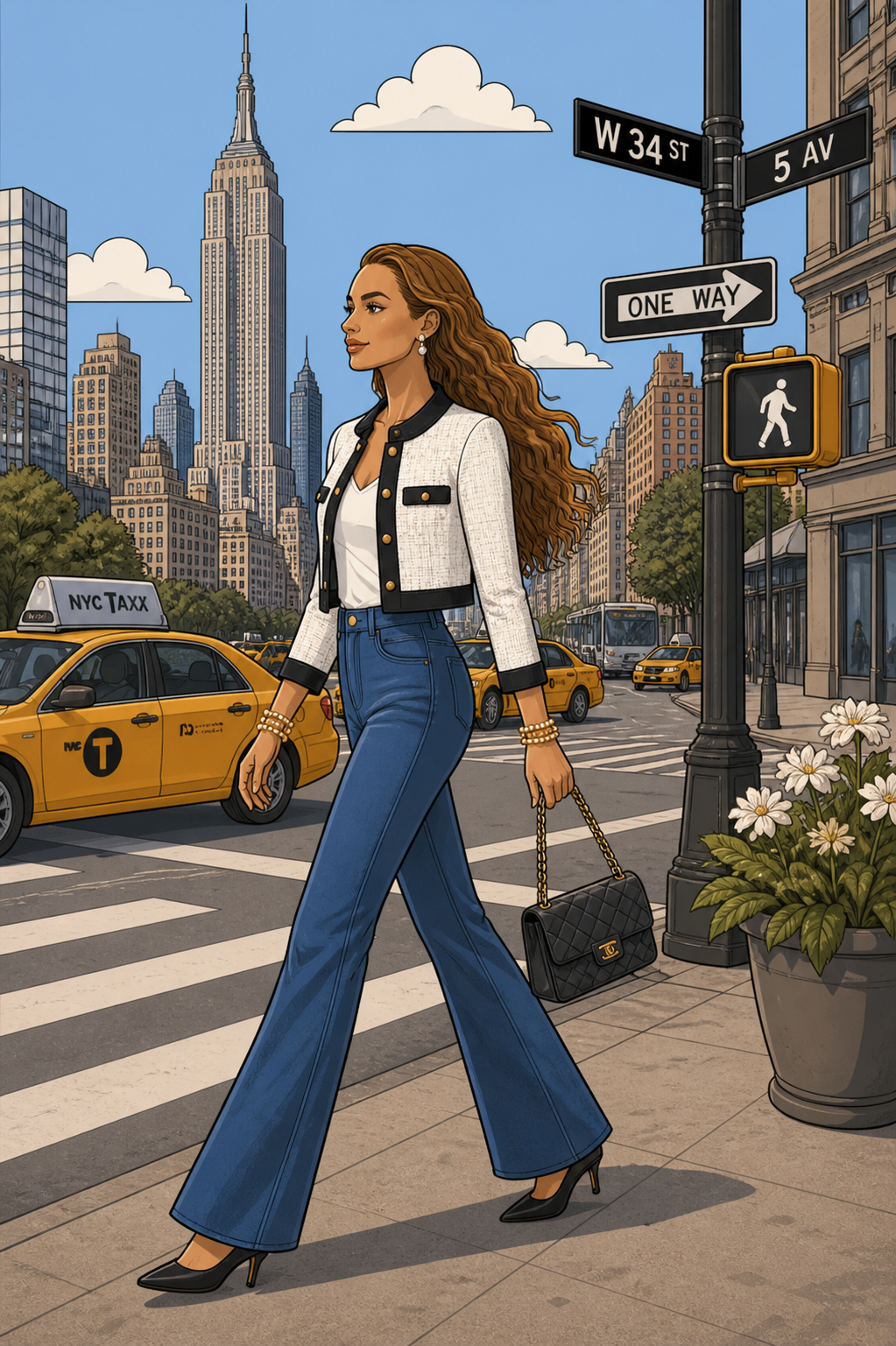 Coloring Book - Lia Noir in New York