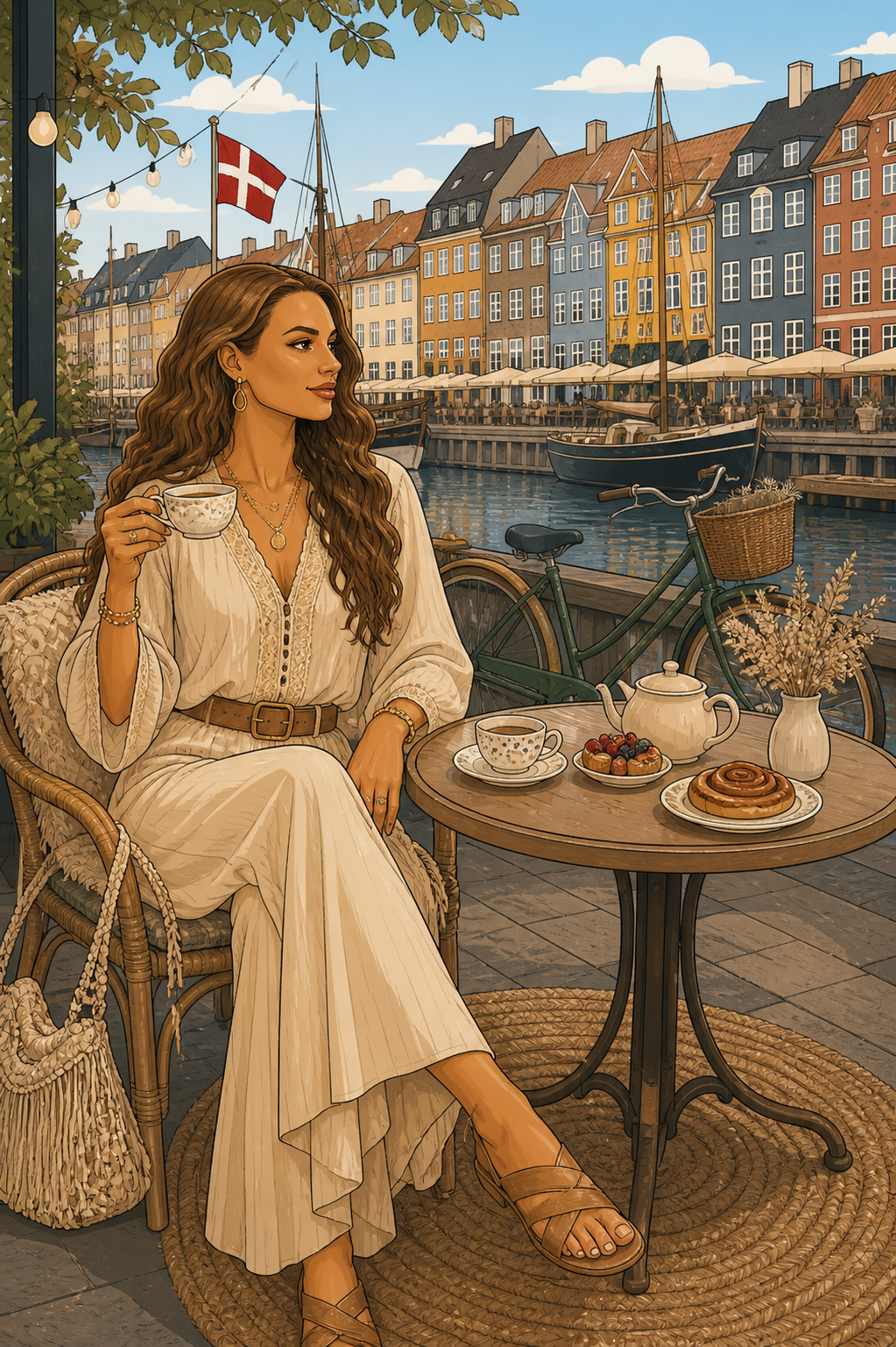Coloring Book - Lia Noir in Copenhagen