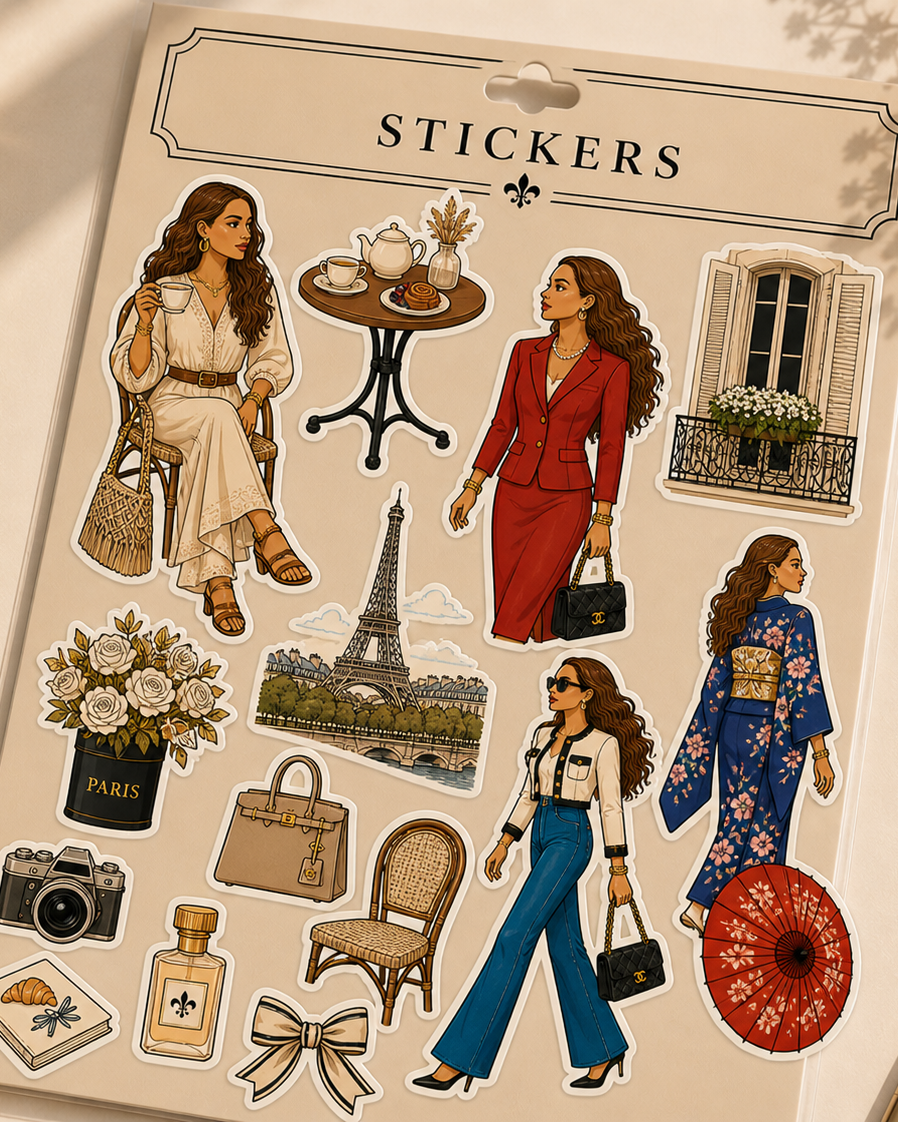 Sticker sheet - LiaNoir
