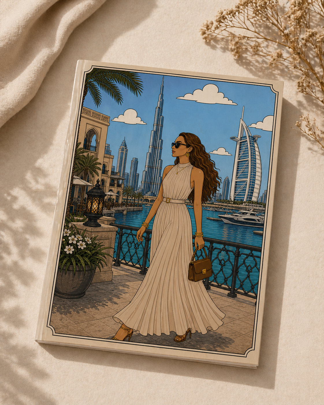 Coloring Book - Lia Noir in Dubai