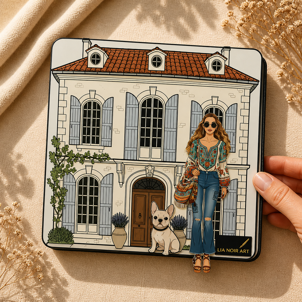 Lia Noir Provence home