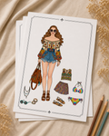 Lia Noir Paperdoll
