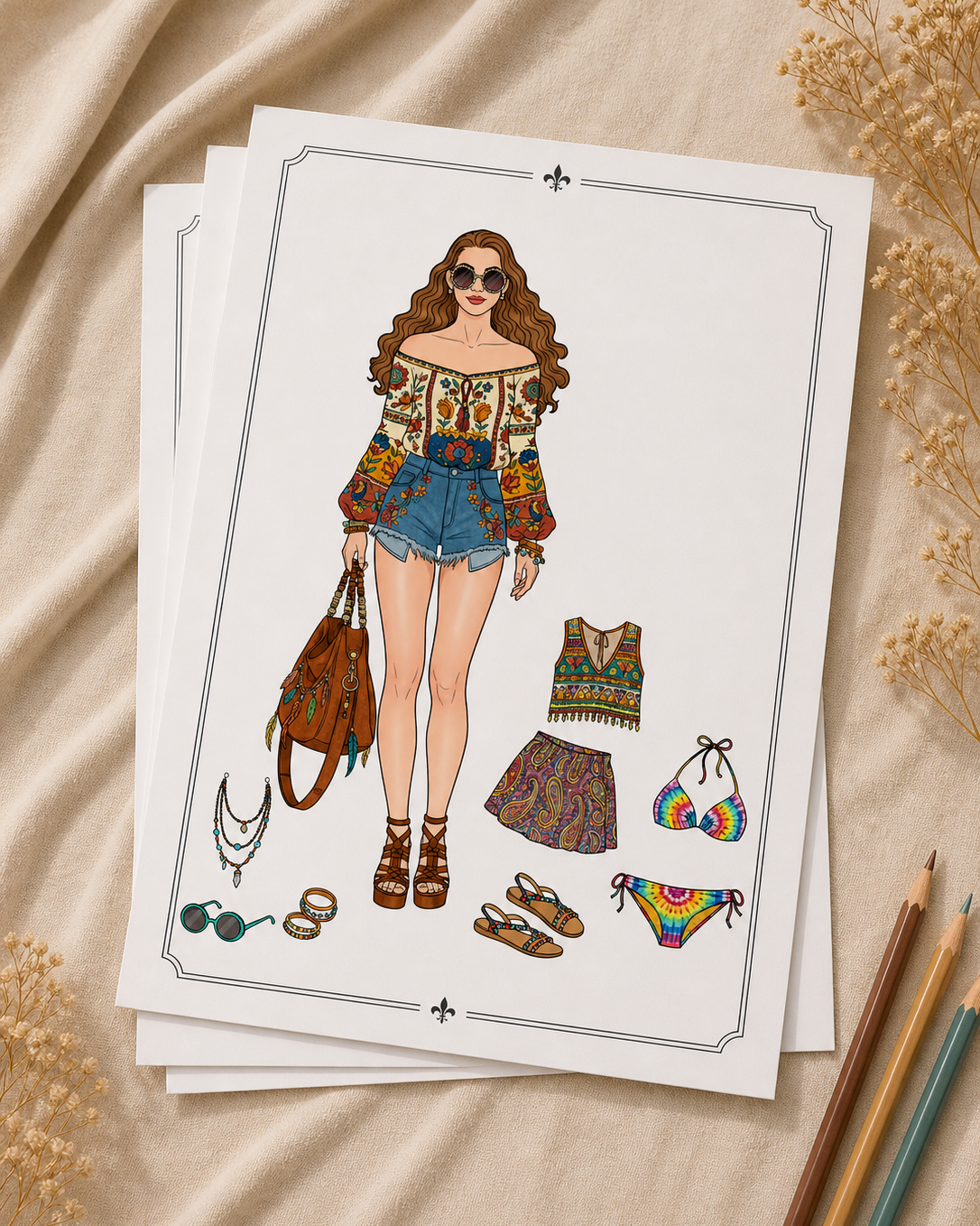 Lia Noir Paperdoll